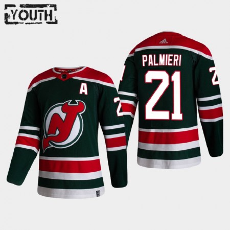 Camisola New Jersey Devils Kyle Palmieri 21 2020-21 Reverse Retro Authentic - Criança
